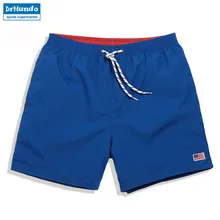 Летние мужские пляжные шорты, темно-синие шорты для серфинга, мужские плавки, мужские плавки, шорты для плавания, эластичный купальник для спортзала