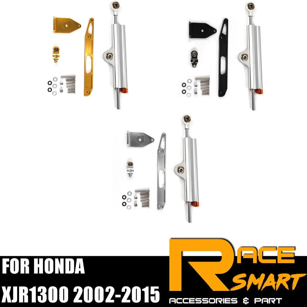 

For HONDA XJR1300 2002 - 2015 Steering Damper Stabilizer Kit Motorcycle accessories CNC XJR-1300 XJR 1300 2003 2004 2005 2006