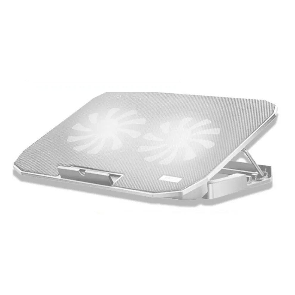  SeenDa Laptop Stand Holder 5 levers Adjustable Height Notebook Cooler Stand with 2 USB Fans for Mac