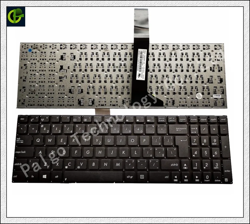 Czech Keyboard for Asus X552 X552C X552MJ X552E X552EA X552EP X552L ...