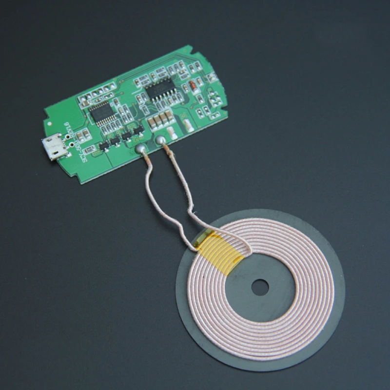 New Hot Qi Wireless Charger PCBA Circuit Board Charging Standard With Coil Wireless Charging DIY New Hot Qi Wireless Charger PCBA Circuit Board Charging Standard With Coil Wireless Charging DIY