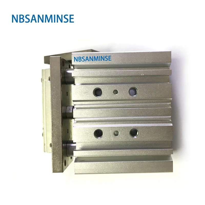 

MGPL Bore Size 32-25 Compressed Air Cylinder SMC Type ISO Compact Cylinder Miniature Guide Rod Double Acting Pneumatic Sanmin