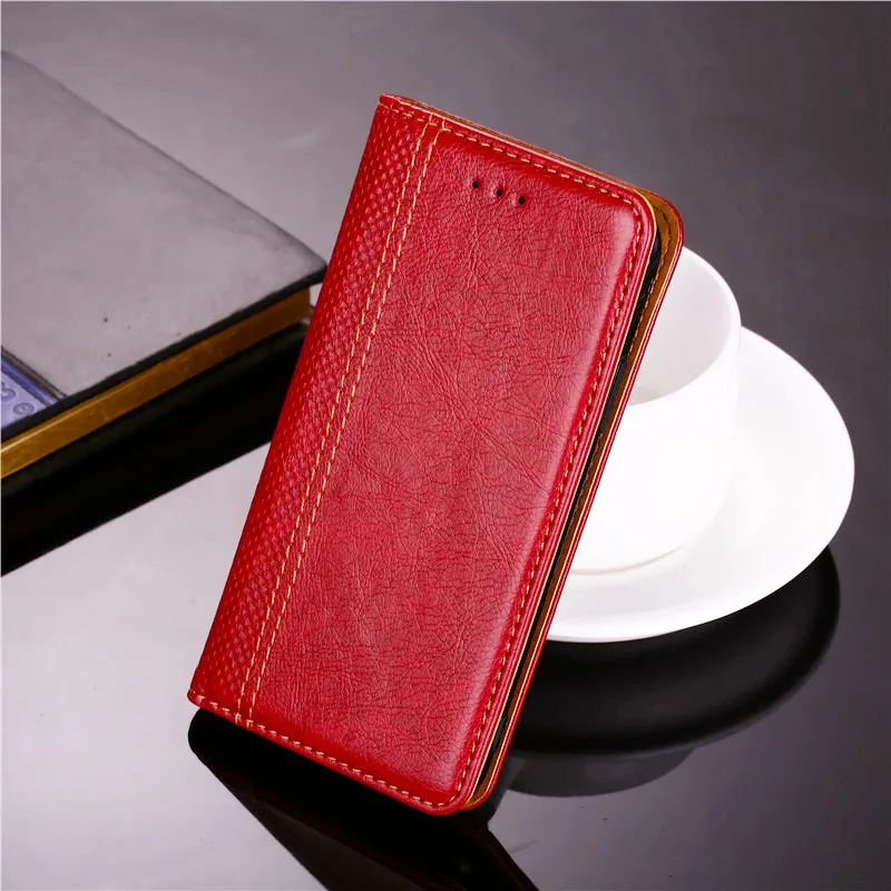 Flip cover Leather For Meizu 16XS 16X 16th 16 15 M6T M15 M6 M6S M5C M5 M3S M3 M2 Mini MX6 E2 A5 Note 8 9 V8 Pro Plus Lite case - Цвет: red