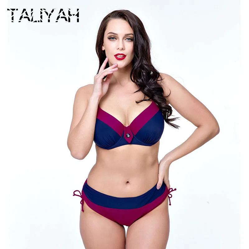 plus size large cup swimwear