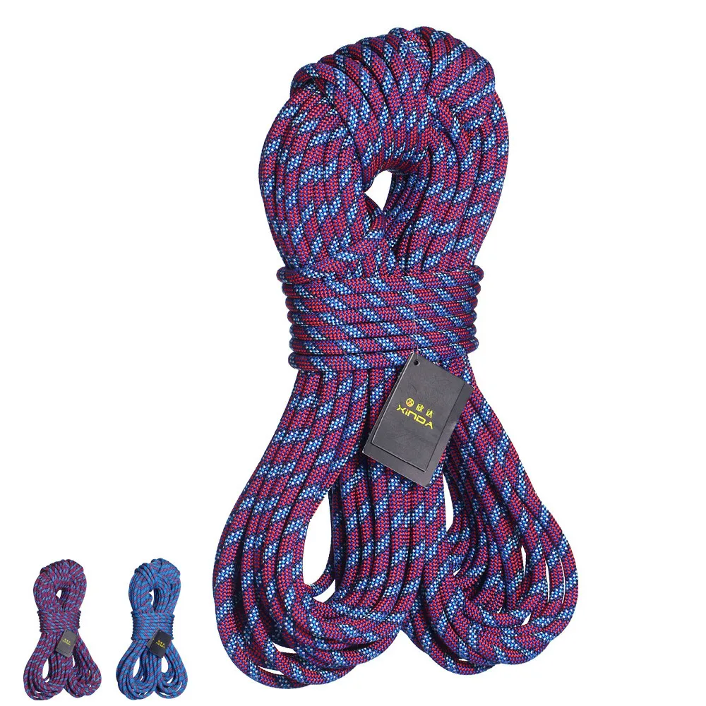 10.5mm Dynamic climbing safety rope cord outdoor Rappelling Rock Ice