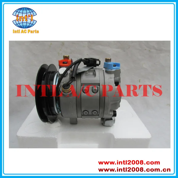 Zexel DKV07F air ac compressor for Yanmar Tractor (1PK-115MM-12V)  (1)