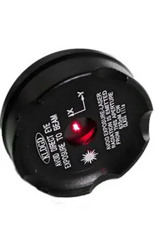 Противоударный 532nm/630-680nm Тактический красный/зеленый Dot лазерный прицел с Gun Крыса "8" тип рейку Охотничья оптика - Цвет: Черный