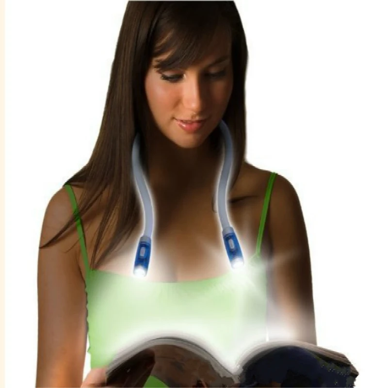 Новейший гибкий Handsfree светодиодный фонарь для шеи лампа чтения книг новинка