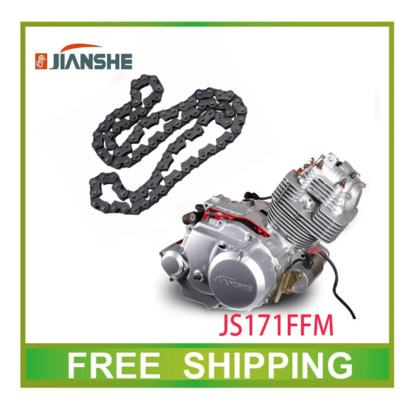 Jianshe Loncin 250cc Atv250 Engine Timing Chain Time Small Chain Atv