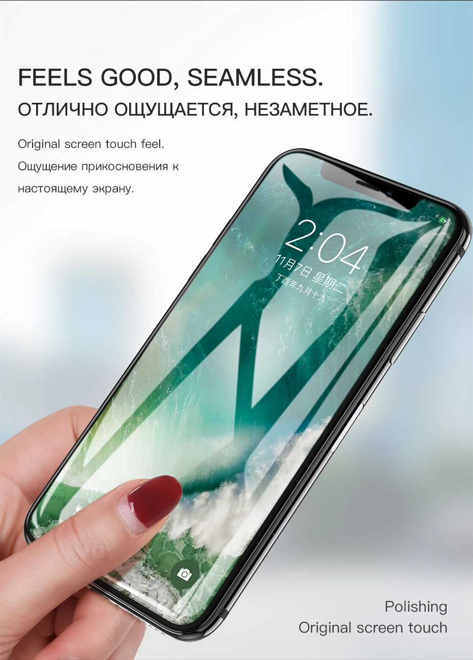 HOCO для iPhone X XS 3D полная закаленная Защитная стеклянная пленка для экрана Защитная крышка защита сенсорного экрана для iPhone XS Max XR