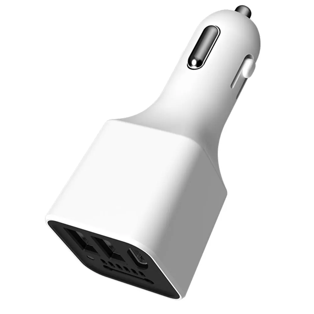 Двойной USB автомобильный очиститель воздуха зарядное устройство Автомобильное прочное зарядное устройство USB