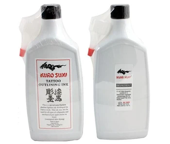 

Tattoo Black Ink Color 360ML/bottle (Black Color) Permanent makeup paint color ink cosmetic body art