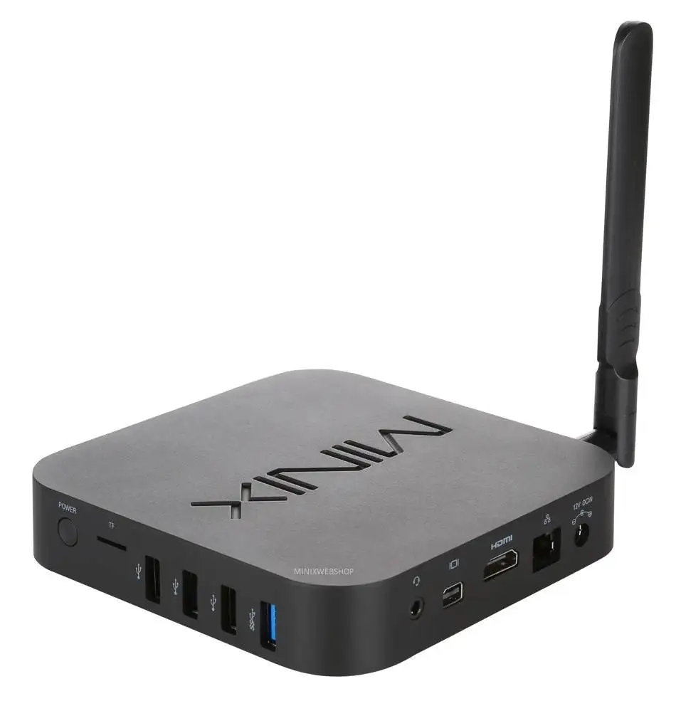 MINIX NEO Z83-4 Pro Intel MINI PC официальный Windows 10 Pro мини-ПК Intel Atom x5-Z8350 4 ГБ/32 ГБ с монтажным Портативный Mini PC