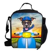 Милые животные Huskey собака Ланч мешок для еды дети Термосумка для пищи для девочек мальчиков сумки для пикника для детей