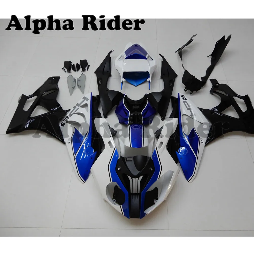 

For BMW S1000RR 2009 - 2014 Motorcycle High Quality ABS Plastic Bodywork Injection Molding Fairing Kit Hull Cowling White Blue