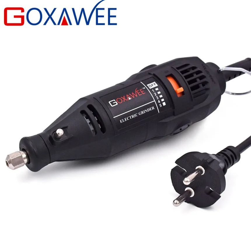 Promo GOXAWEE 130W Electric Mini Drill Engraving Dremel Style Variable