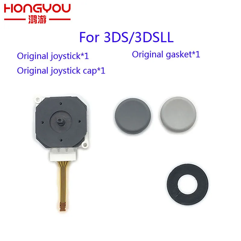 

Original For Nintendo 3DS 3DS XL LL Parts Analog Controller Joystick 3D Button For 3DS Joystick Suit Joystick Gasket