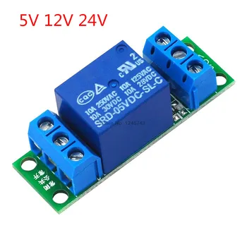 

5V 12V 24V 1 Channel Relay Module Expansion Board Supports High Level Trigger 4-20V
