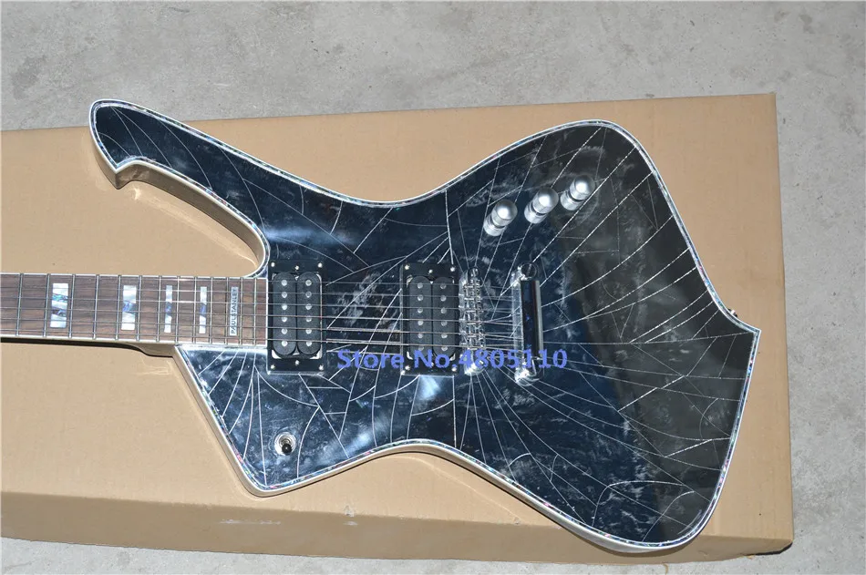

Top Quality Factory Customized Paul Stanley Mirror Crack Electric Guitar