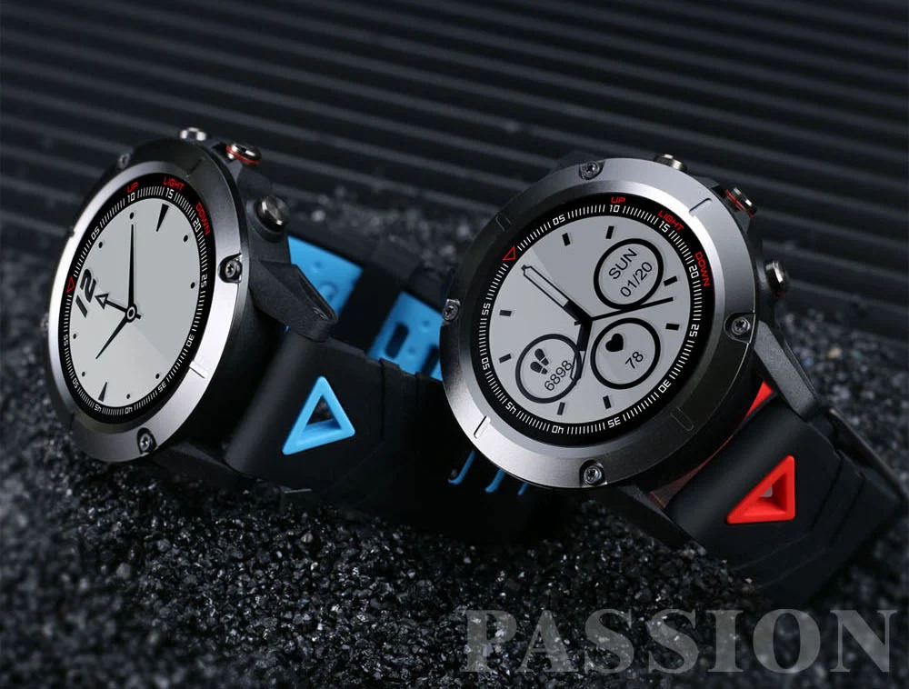 G01 1.05 inch Sports Smart Watch Bluetooth 4.0 IP68 Waterproof Call / Message Reminder Heart Rate Monitor Sleep Monitoring Functions