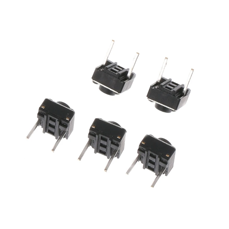 

100PCS Tactile Push Button Switch 6x6x5mm 6*6*5mm 2p Micro Switch Key Switch 6*6*5