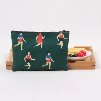 

Women Printing Coin Purse Money Change Clutch Zipper Organizer Wallet Phone Key Bags Card Holder Cute Small Girls Long Pouch