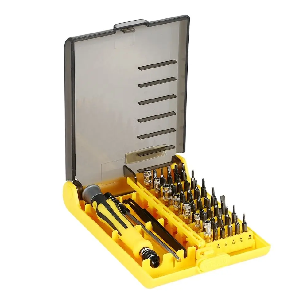 

45 in 1 Multi-functional Tool Magnetic Torx Hex Slotted Phillip Screwdrivers Set Repair Tools Kit for Cellphone Laptop