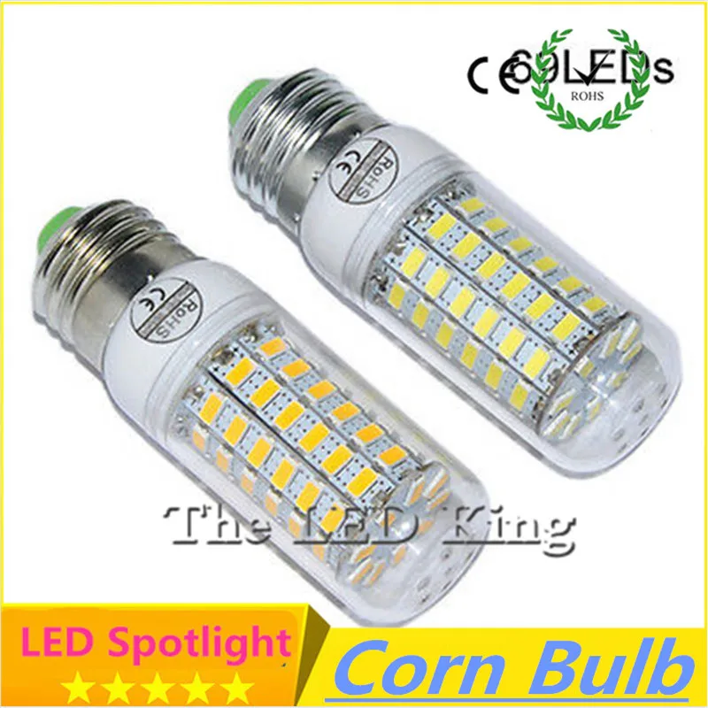 Светодиодная лампа E27 E14 GU10 5730S MD LED Lights Corn Bulb G9 24 36 48 56 69 72 светодиодный s люстра