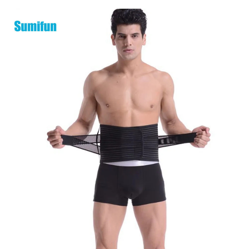 

Corrector Orthopedic For Posture Magnets Waist Protector Waist Breathable Mesh Design with Lumbar Pad Z766