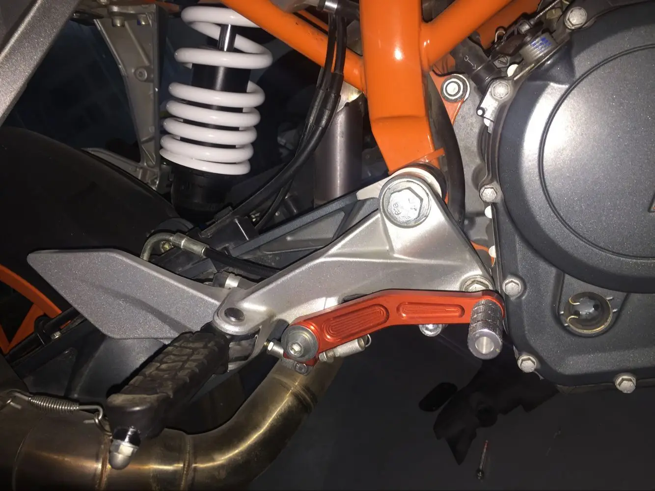 Рычаг тормоза мотоцикла рычаг переключения передач для KTM RC 125 200 390 Duke RC125 RC200 RC390 Duke125 Duke200 Duke390 2011