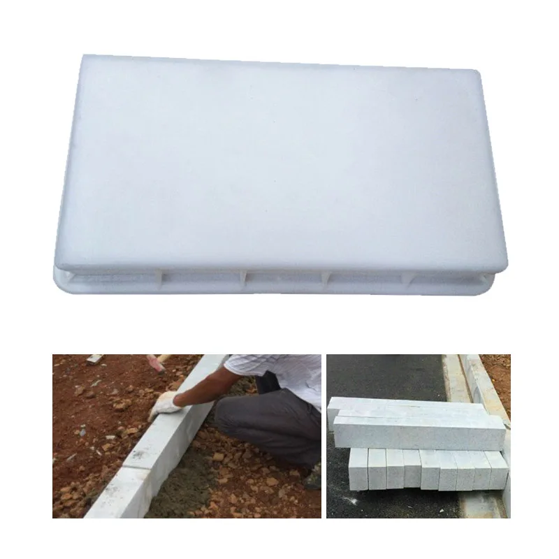 

Plastic Mold for Garden Path Maker Mold Walk Pavement Concrete Mould DIY Manually Paving Cement Brick Stone Road Concrete Molds