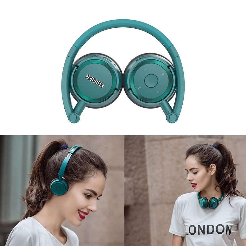 EDIFIER W675BT Bluetooth наушники HIFI на ухо Автоматическое шумоподавление 4 1 гарнитура с