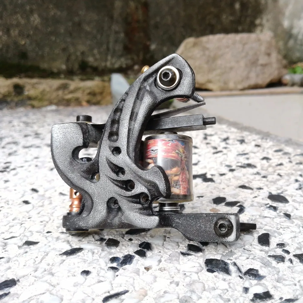 

Free Shipping Water-drop Tattoo Machine Coil Pro Casting Tattoo Gun