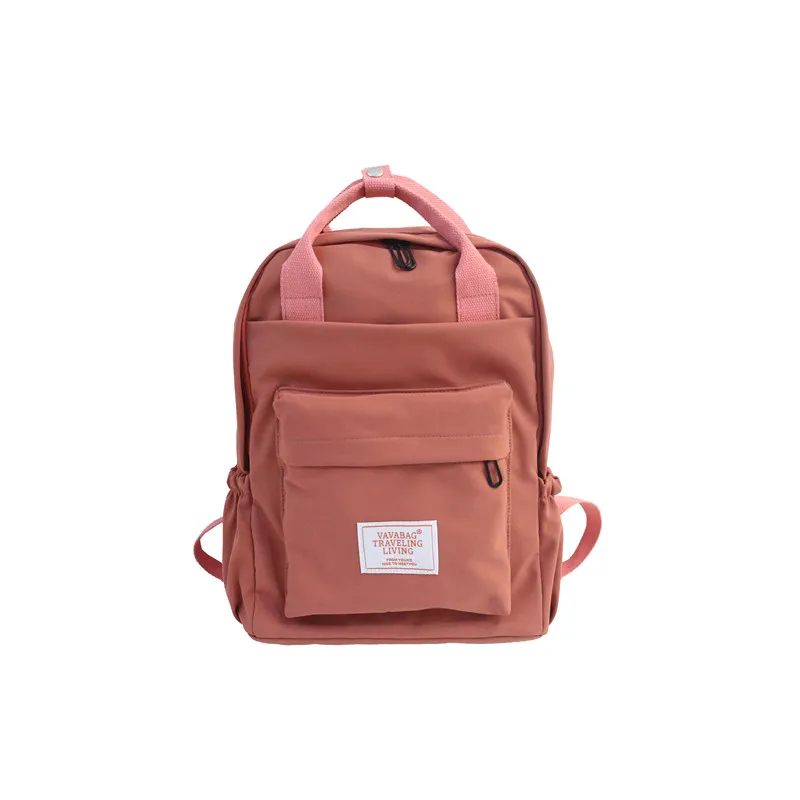 

Hot Sale Women Backpack Teenage Girls Leisure Bag Vintage Stylish School Bag High Quality Nylon Backpack Female Bookbag Mochila
