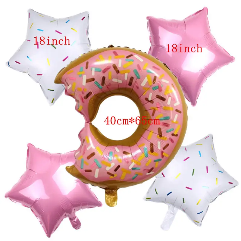Новый 5 шт./лот пончик конфеты воздушные шары детский день вечерние украшения шары Самоуплотняющаяся