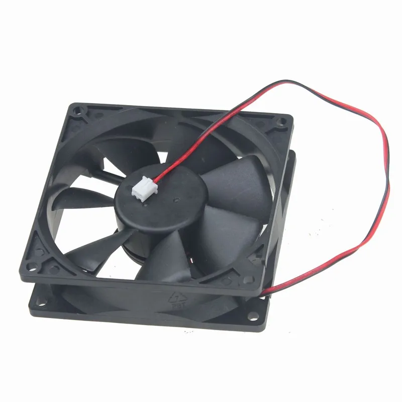 5 шт. Gdstime 2Pin 12 вольт 92x92x25 мм 90 9 см осевая машина потока Equitment Cooler Fan 9225|cooler fan|92x92x25mm