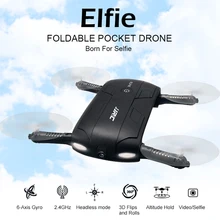 JJR/C H37 Elfie Gyro WIFI FPV Quadcopter Selfie Drone Foldable Mini Drones with Camera HD RC Dron Helicopter VS JJR/C H36 H31