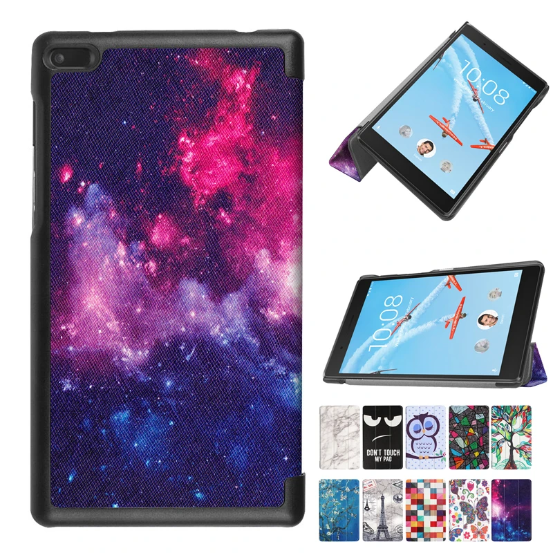 

PU Case for Lenovo Tab4 Tab 4 7 Essential TB-7304 TB-7304F TB-7304I TB-7304X 7" Smart protective case Cover (2017 release)