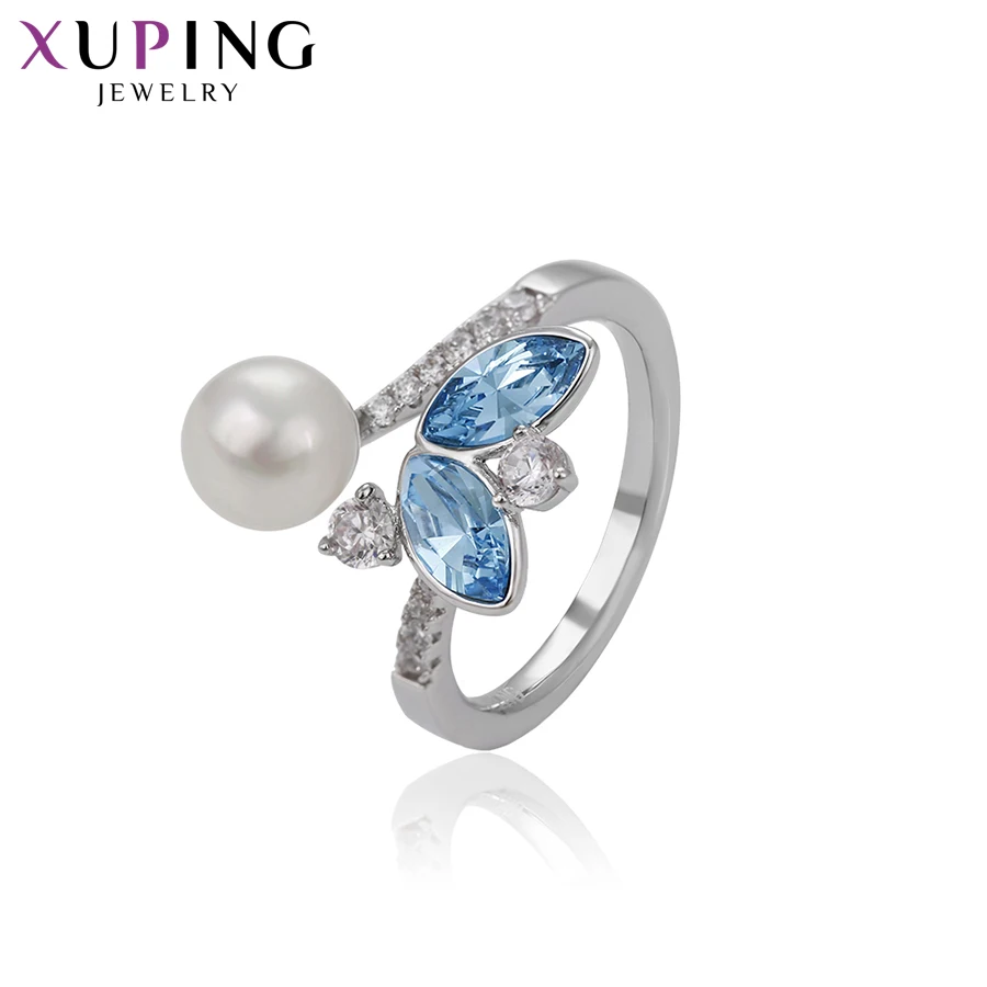 

Xuping Jewelry Temperament Ring Sexy Crystals from Swarovski Sweet Triangular New Year's Eve Gifts S140.9-14809