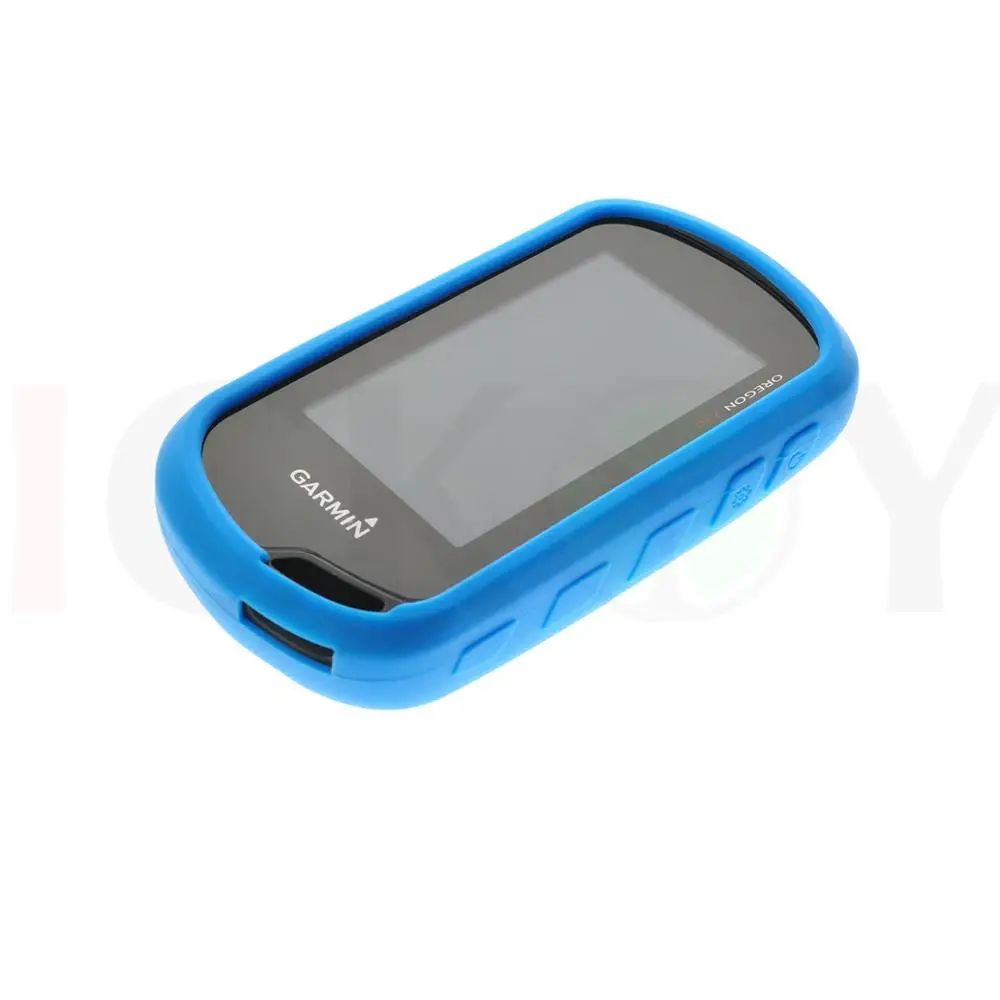 Открытый походный ручной gps защитный силиконовый чехол для Garmin Oregon 600 600T 650 650T 700 750 750T Аксессуары Разные цвета - Цвет: Sky Blue