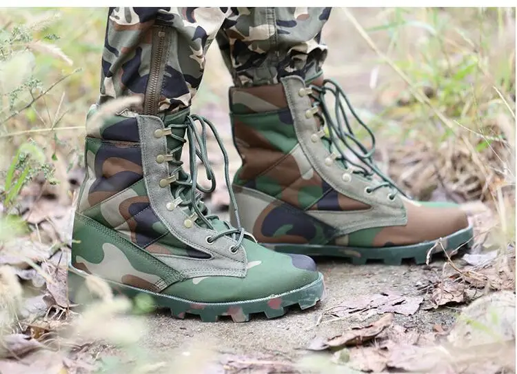 Мужские военные дышащие тактические ботинки SWAT; мужские армейские ботинки в стиле пустыни; камуфляжные ботинки в стиле джунглей; красивая обувь для походов и охоты