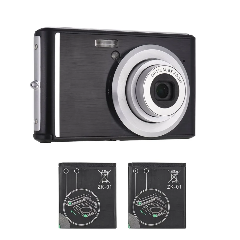 6x Optical Zoom Telescopic Lens 18 Million Hd Ultra-thin Digital Camera Children's Camera Digital Students Cameras