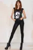 Black Zombie Skull Punk Rock Shirts 4