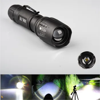 

High Quality LED Mini T6 Outdoor Tactiacl Long Shot Flashlight