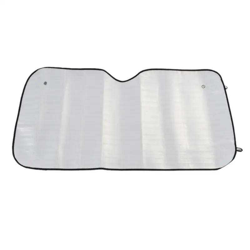 130x60cm Foil Car Window Cover Auto Windshield Heat Sun Shade Visor Cover Front Sunshade UV Protect Film Foam