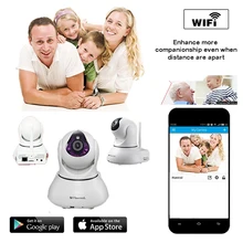Câmera IP WIFI Cam Sistema de Vigilância da Segurança Home Indoor Onvif P2P Telefone PTZ Câmera de Vigilância Vídeo Remoto