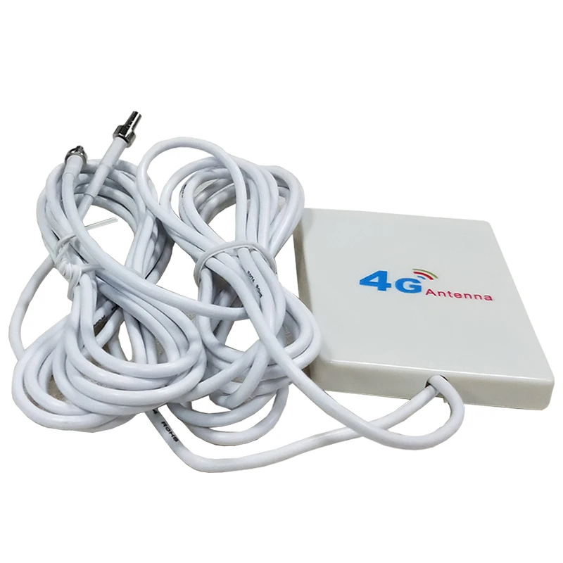 4g LTE Pannel Antenna TS9 Connector 3G 4G Router Anetnna with 2m cable for Huawei 3G 4G LTE Router Modem Aerial