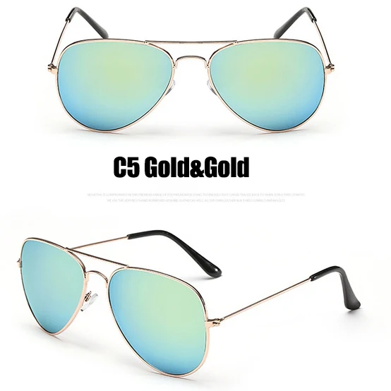 C5 Gold Gold RBROVO, солнцезащитные очки пилота для женщин/мужчин, Лидирующий бренд, дизайнерские, роскошные солнцезащитные очки для женщин, Ретро стиль, для улицы, для вождения, Oculos De Sol - Цвет линз: C5 Gold Gold