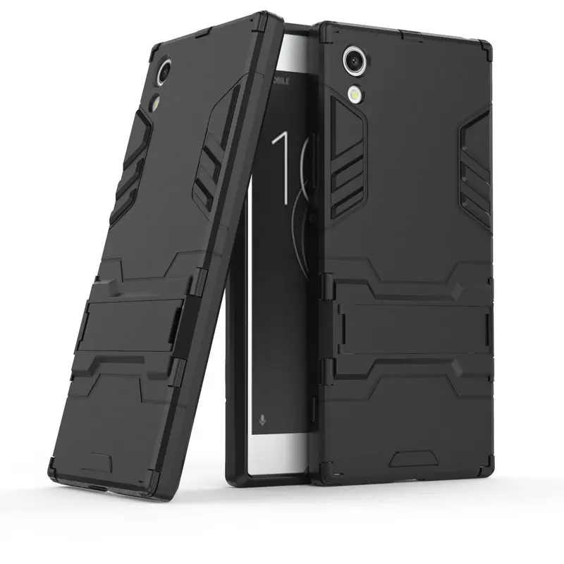 

3D Combo Armor Case for Sony Xperia XA1 Dual G3121 G3123 G3125 for Sony Xperia XA1 Plus XZ1 Compact Shockproof Phone cover Case