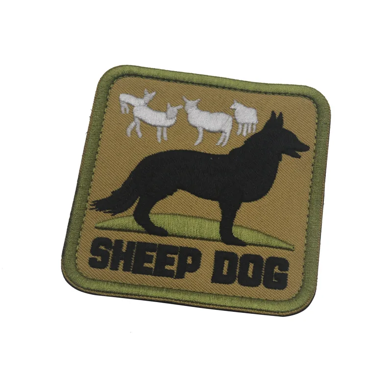 Вышивка/ПВХ бульдог овчина K9 патч спасательная Военная лампа эмблема аппликации